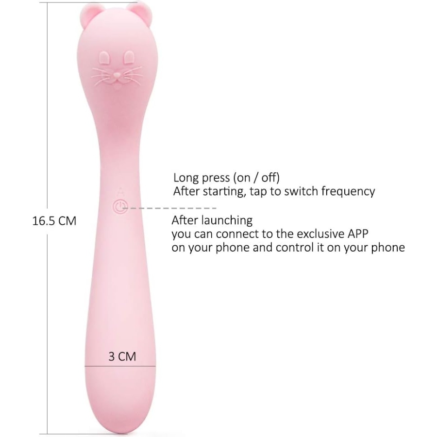 Mouse Akıllı Telefon Uyumlu Vibratör - Görsel 3