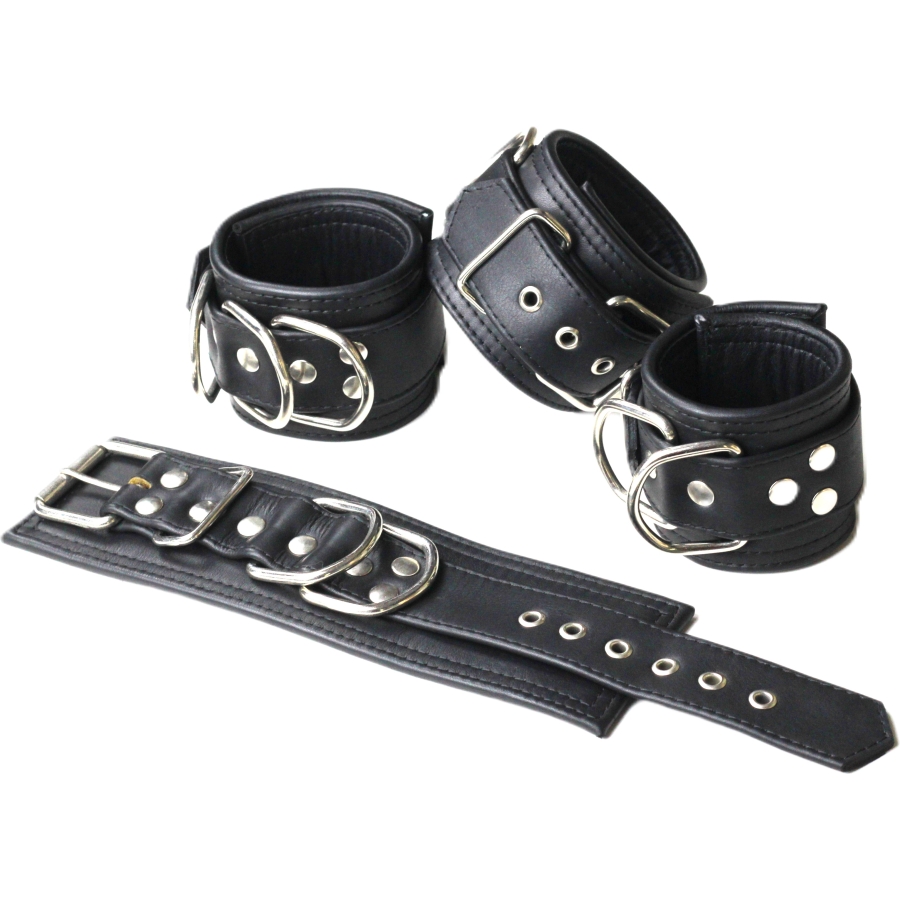 8 Parça Full Body Restrain Kelepçe Seti - Görsel 2
