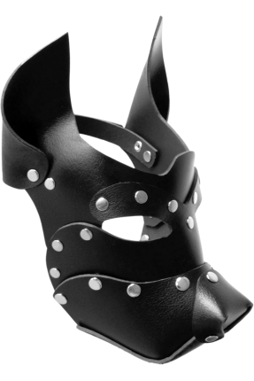Leather Dog Mask