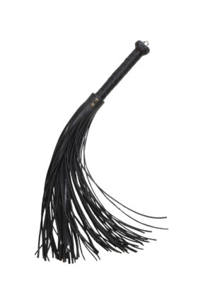 Fine Fringed Genuine Leather Whip Flogger (Image 1)