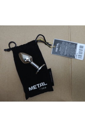 Metal Anal Plug, 7 cm