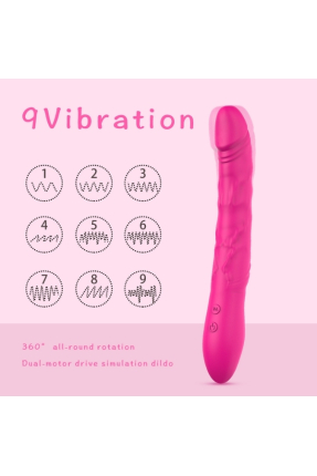 S-Hande King 2 Modern Vibratör Pembe