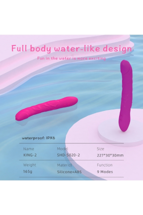 S-Hande King 2 Modern Vibratör Pembe
