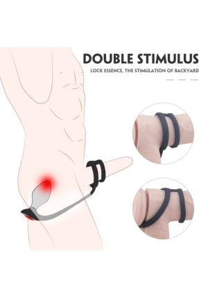 S-Hande Metal Anal Plug Seti ve Penis Halkası