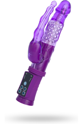 Anal-Vajinal Vantuzlu Vibratör, 22 cm