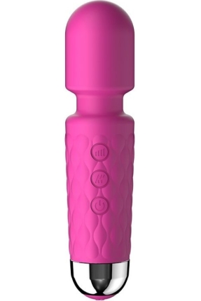 Mini Wand Massager Şarjlı Vibratör – Pembe