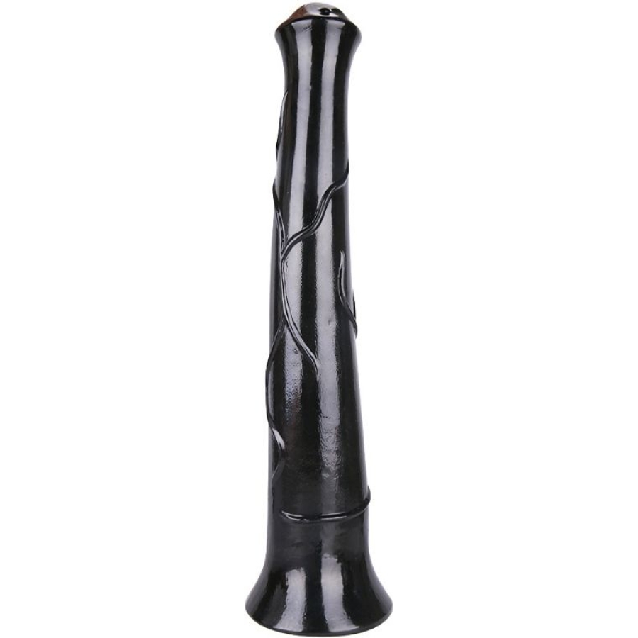 Siyah Renkli 44 cm Dev Dildo