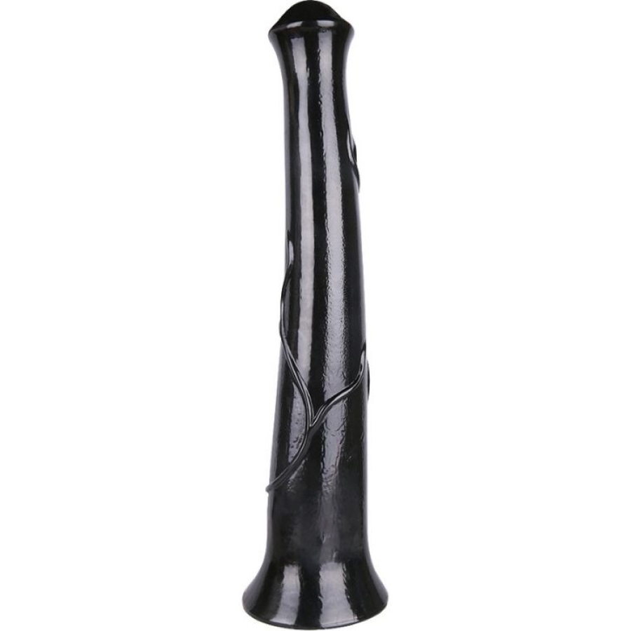 Siyah Renkli 44 cm Dev Dildo