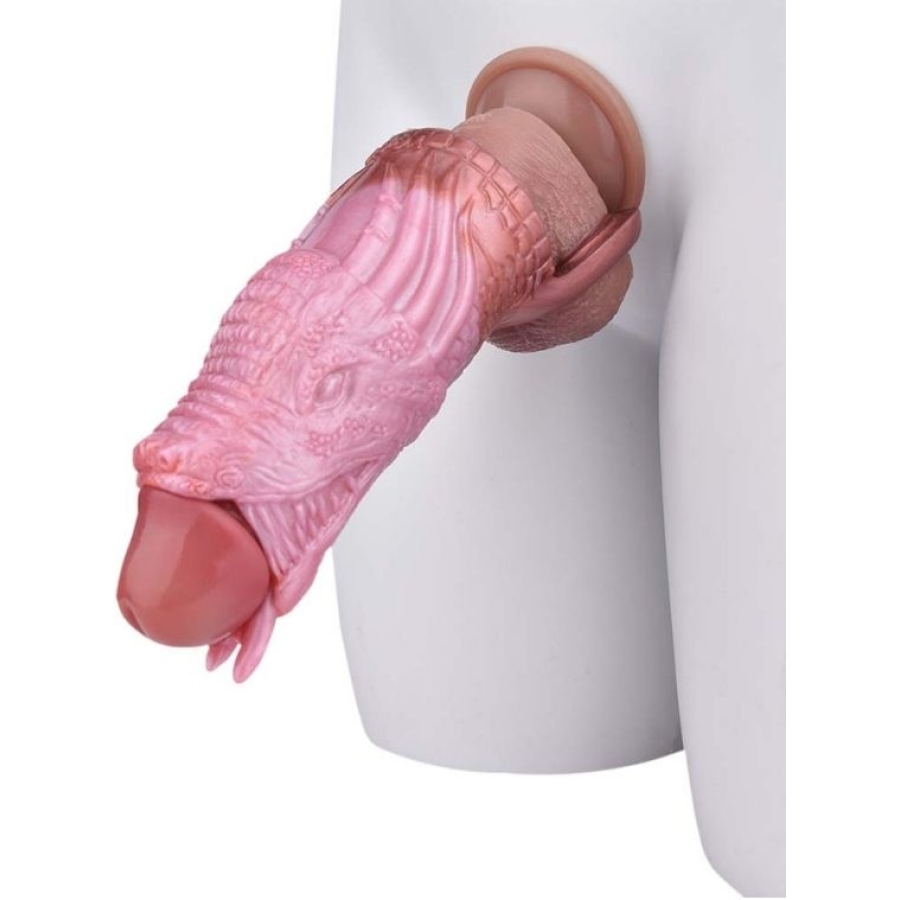 Yaratık Şeklinde Penis Kılıfı Model no: YC-2223