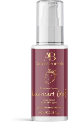 Aurora Boreale Çilek Aromalı Kayganlaştırıcı Jel