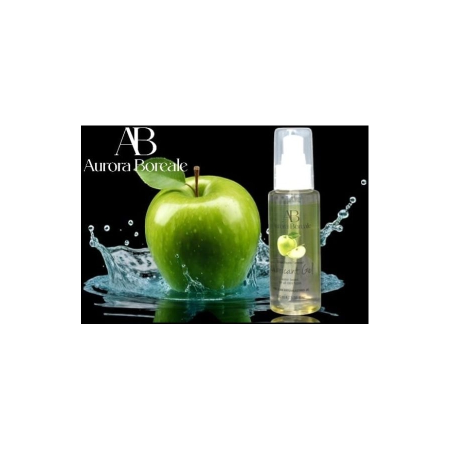 Aurora Boreale Yeşil Elma Aromalı Kayganlaştırıcı Jel 100 ML