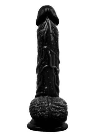 21CM Realistic Black Dildo Penis