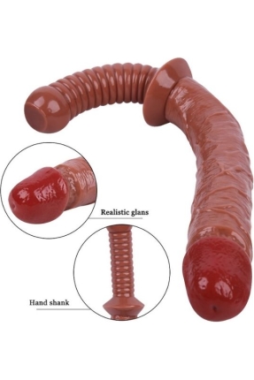 KahveRengi 38 cm Jop Dildo