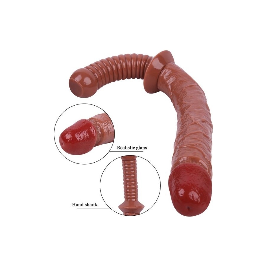 KahveRengi 38 cm Jop Dildo