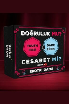Doğruluk Mu Cesaret Mi Erotik Kutu Oyunu Yenilenmiş 4.versiyon