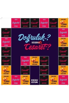 Doğruluk Mu Cesaret Mi Erotik Kutu Oyunu Yenilenmiş 4.versiyon