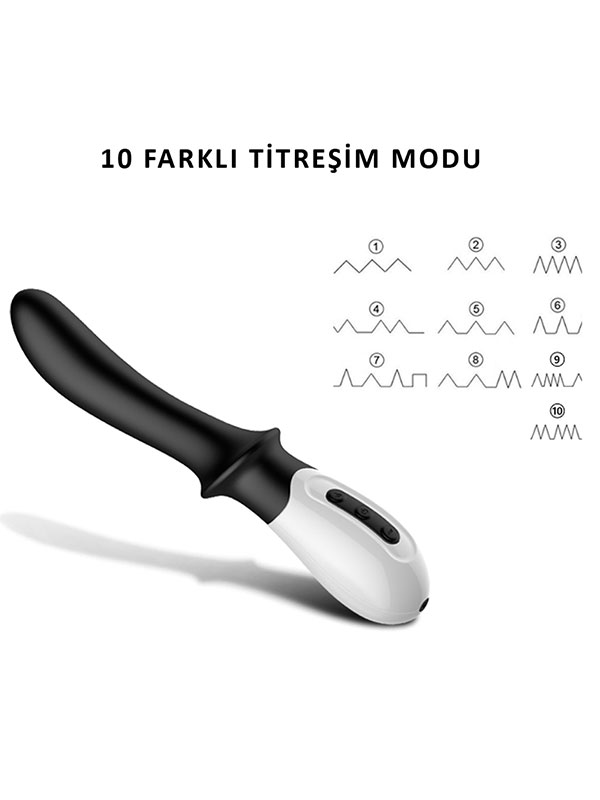 FoxShow Bailey H2 Isıtmalı Şarjlı Vibratör