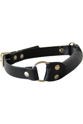 Genuine Leather Stuffed Lice Gag / Mouth Plug