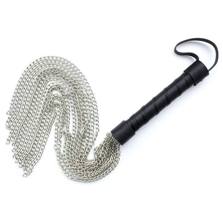 Deri Saplı Metal Kırbaç, Flogger