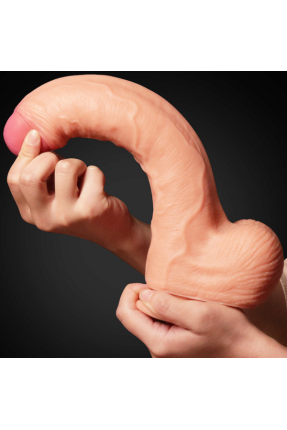11 Inch Dual Layer Platinum Silicone Cock