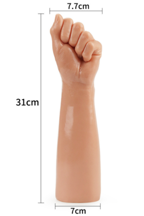 30.5 cm Realistik Kol Şeklinde Fisting Dildo