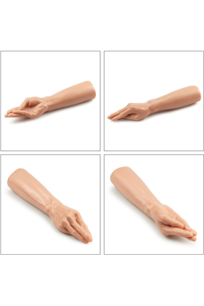 34.5 cm King Size Kol Şeklinde Fisting Dildo