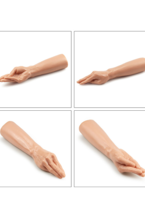 34.5 cm King Size Kol Şeklinde Fisting Dildo