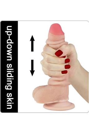 7 Inch Sliding Skin Dual Layer Dong
