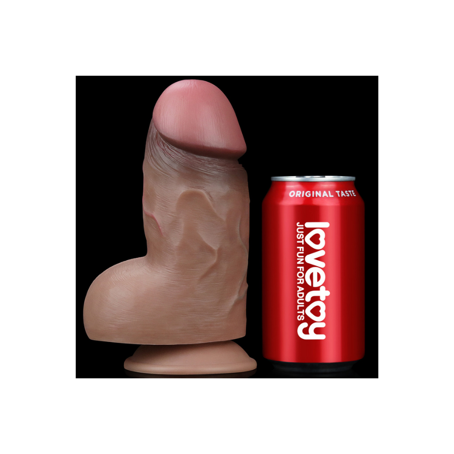 7.0 İnç Dual Layered Platinum Silicone Cock