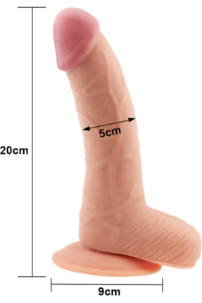 22.3 cm The Ultra Soft Dude Dildo