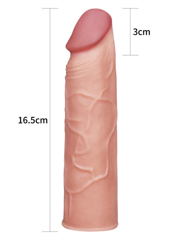 Add 1" Pleasure X Tender Penis Sleeve