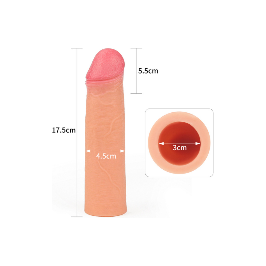 Add 2" Revolutionary Silicone Nature Extender