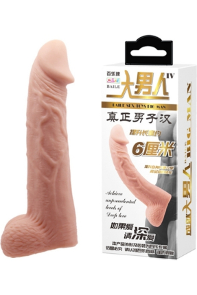 Big Man Realistic Penis Extender Sleeve