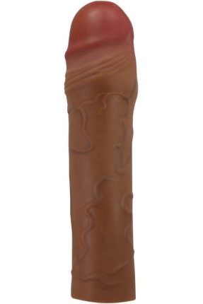Chane Gerçek Hissiyatlı Uzatıcı Penis Kılıfı Brown