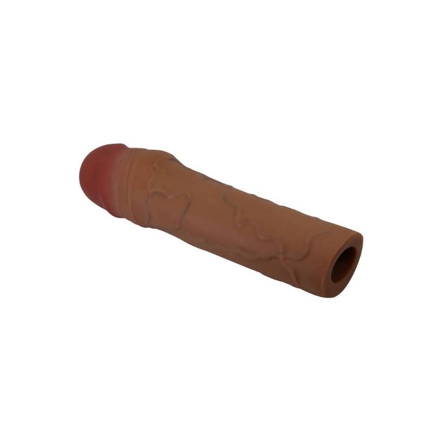 Chane Gerçek Hissiyatlı Uzatıcı Penis Kılıfı Brown