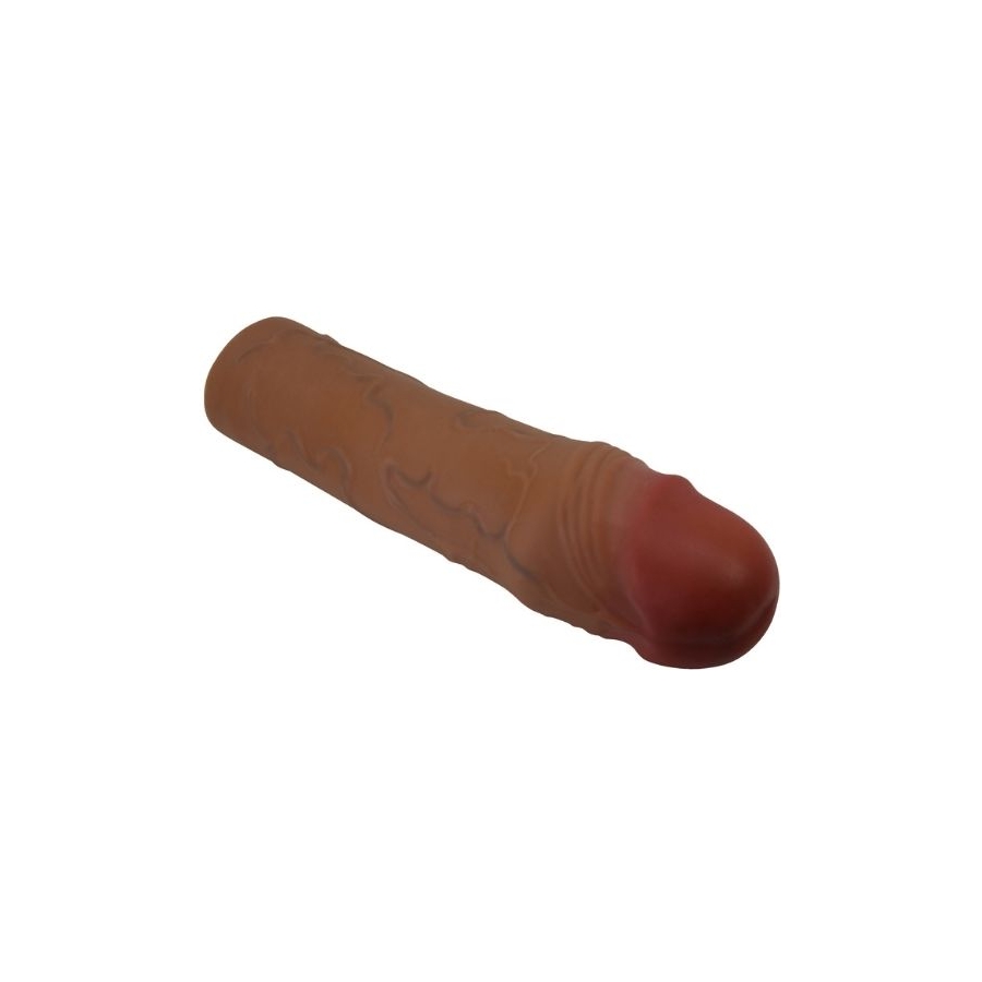 Chane Gerçek Hissiyatlı Uzatıcı Penis Kılıfı Brown