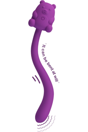 Cute Bear Flirting Stick Modern Vibratör