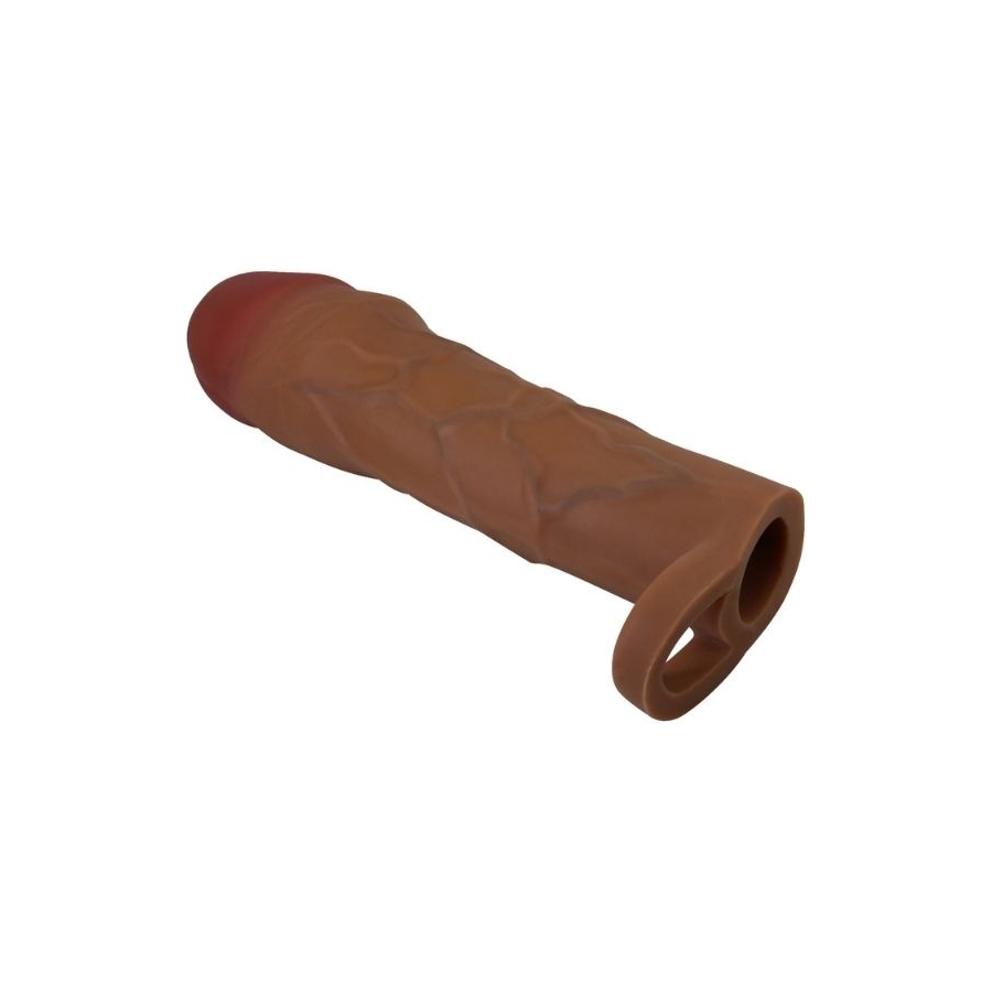 Hani Gerçek Hissiyatlı Uzatıcı Penis Kılıfı Brown