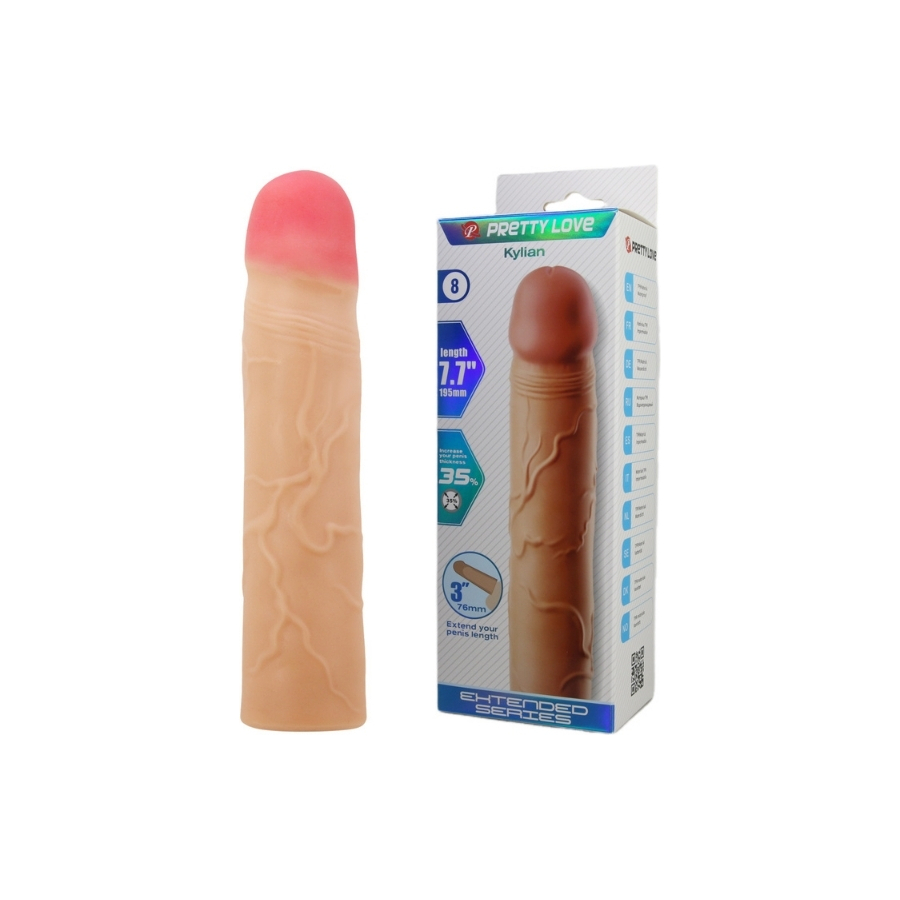 Kylian Gerçek Hissiyatlı Uzatıcı Penis Kılıfı