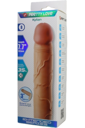 Kylian Gerçek Hissiyatlı Uzatıcı Penis Kılıfı