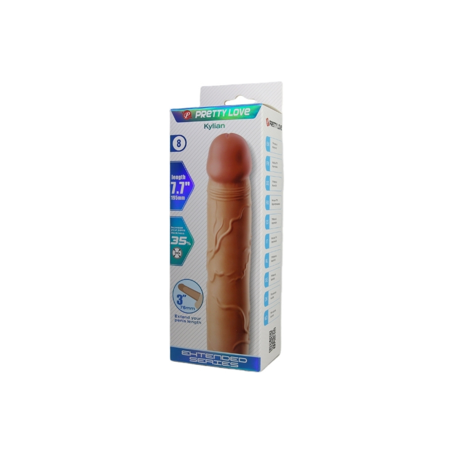 Kylian Gerçek Hissiyatlı Uzatıcı Penis Kılıfı