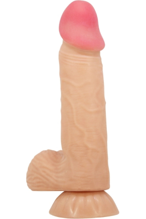 Lisle 20.5 cm Kıkırdaklı Gerçek Deri Yapılı Dildo