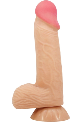 Lisle 20.5 cm Kıkırdaklı Gerçek Deri Yapılı Dildo