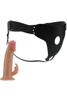 Mavis 5cm Dolgulu Realistik İçi Boş Protez Strapon Dildo