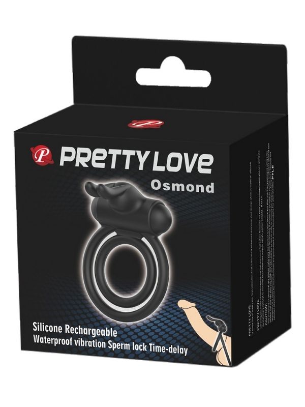 Osmond Titreşimli Silikon Penis Halkası 1 Osmond Titreşimli Silikon Penis Halkası