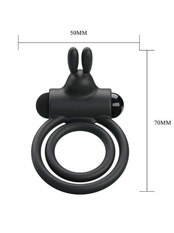 Osmond Titreşimli Silikon Penis Halkası 2 Osmond Titreşimli Silikon Penis Halkası
