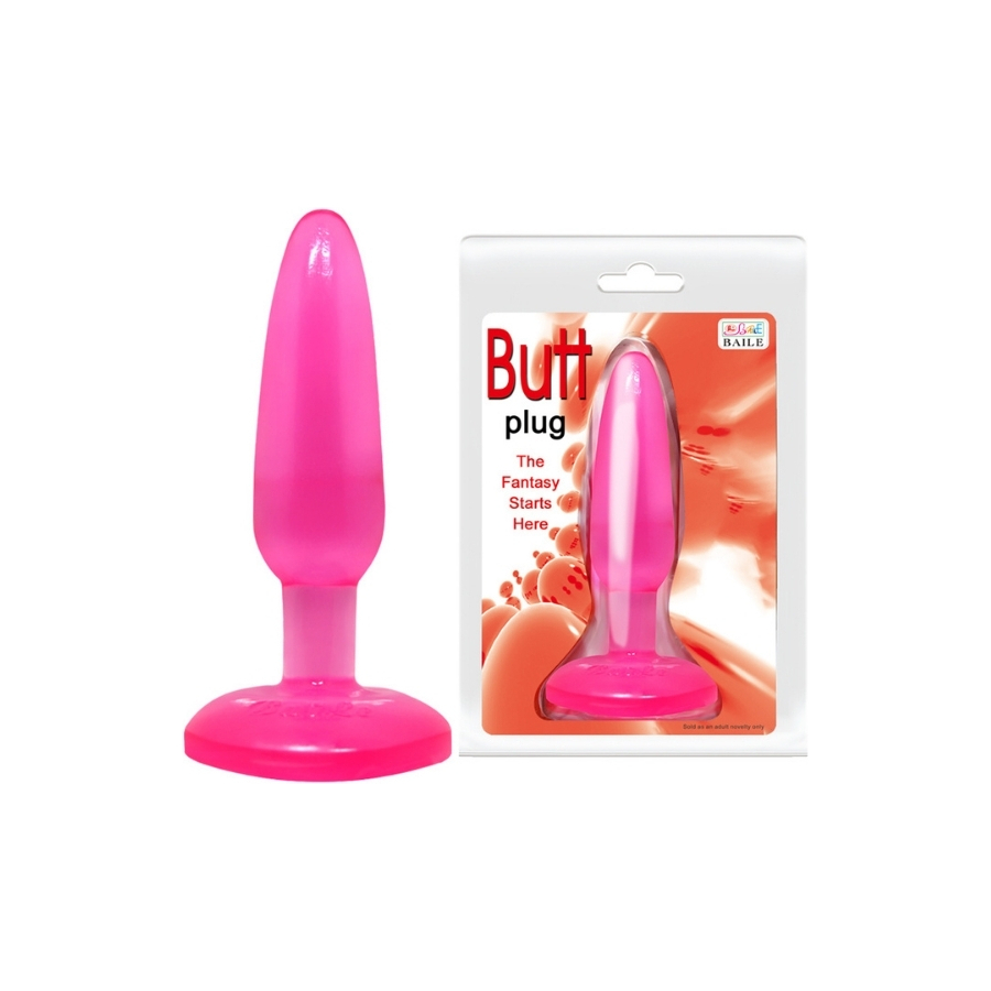 Pembe Butt Plug Anal Tıkaç