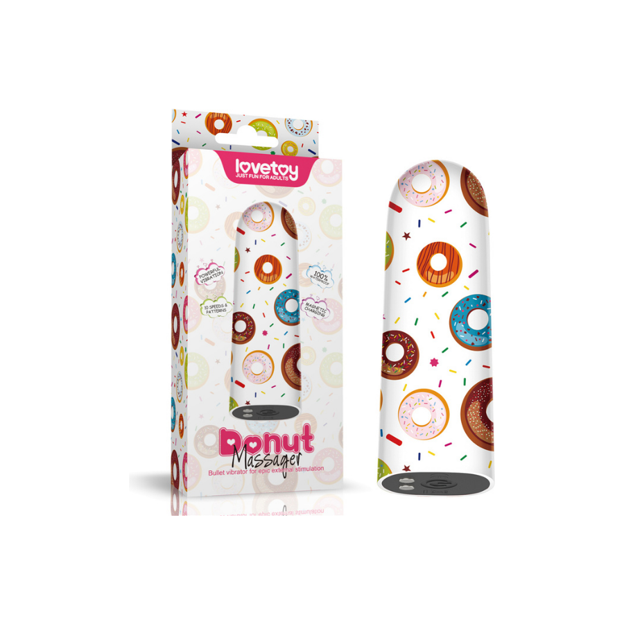 Rechargeable Donut Massager Kurşun Vibratör