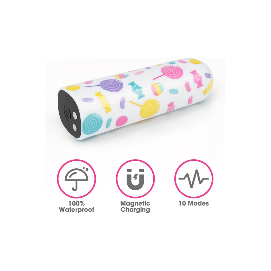 Rechargeable Lollipop Massager Kurşun Vibratör
