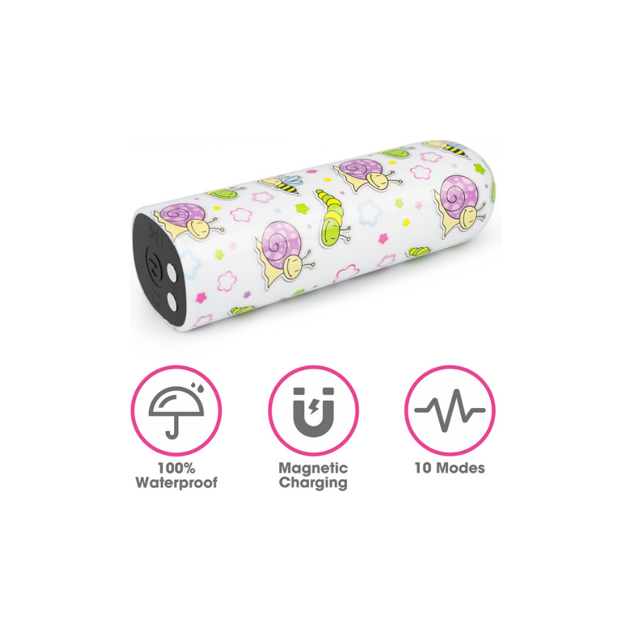 Rechargeable Snails Massager Kurşun Vibratör